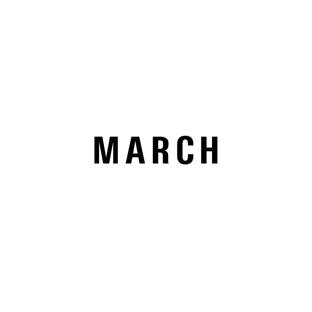 MARCH